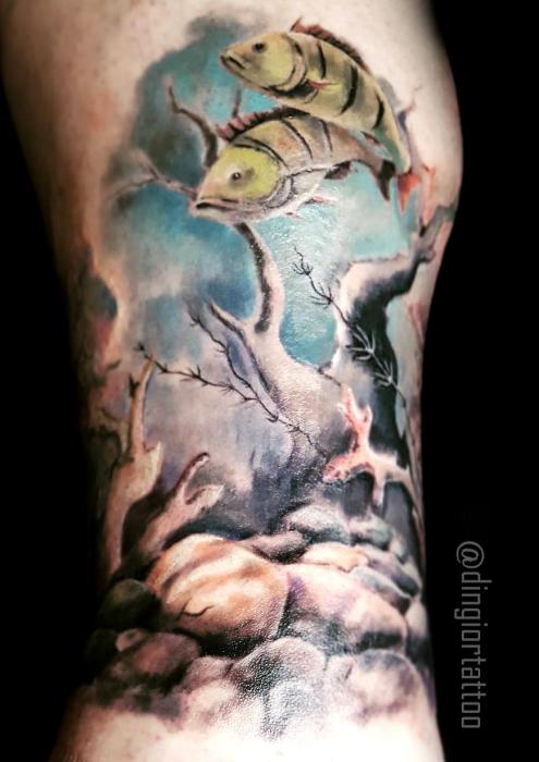 Realism or Realistic Color Tattoo