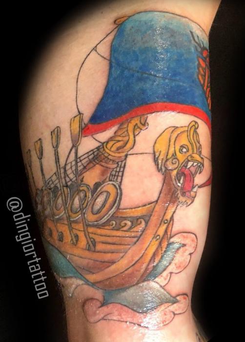 rook viking tattoo
