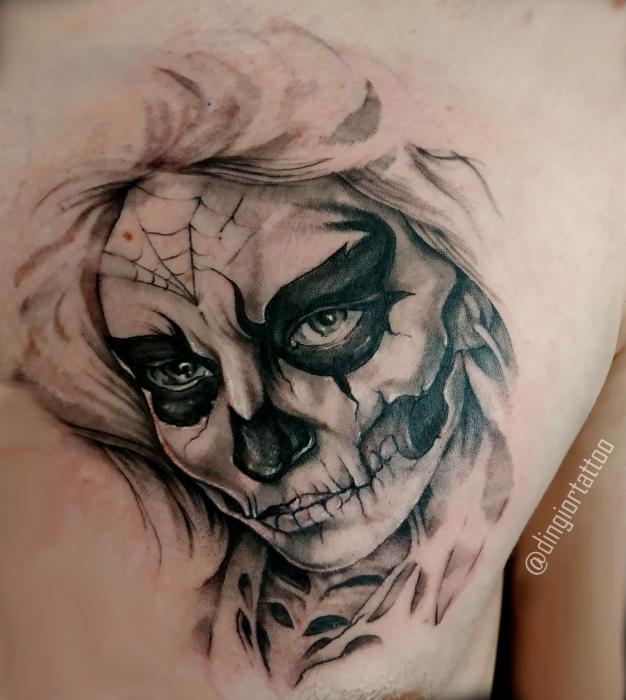 Realism or Realistic Tattoos Chicano